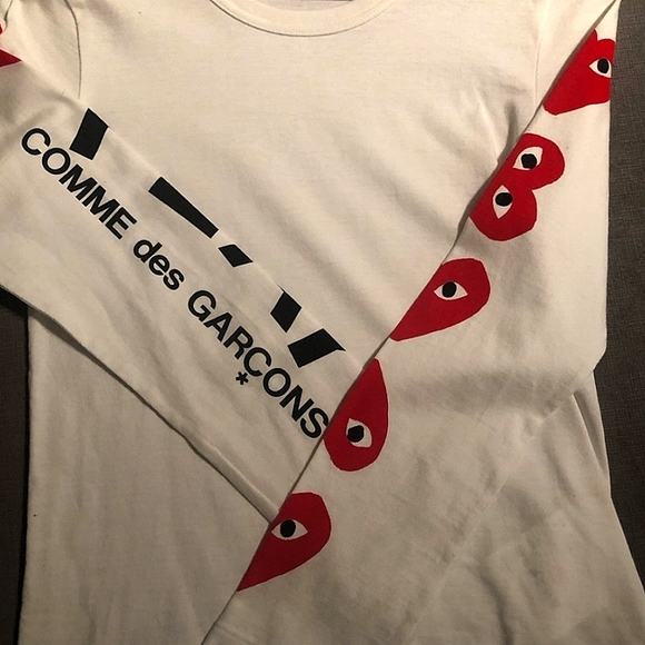 Comme Des Garcon PLAY top - Picture 2 of 8